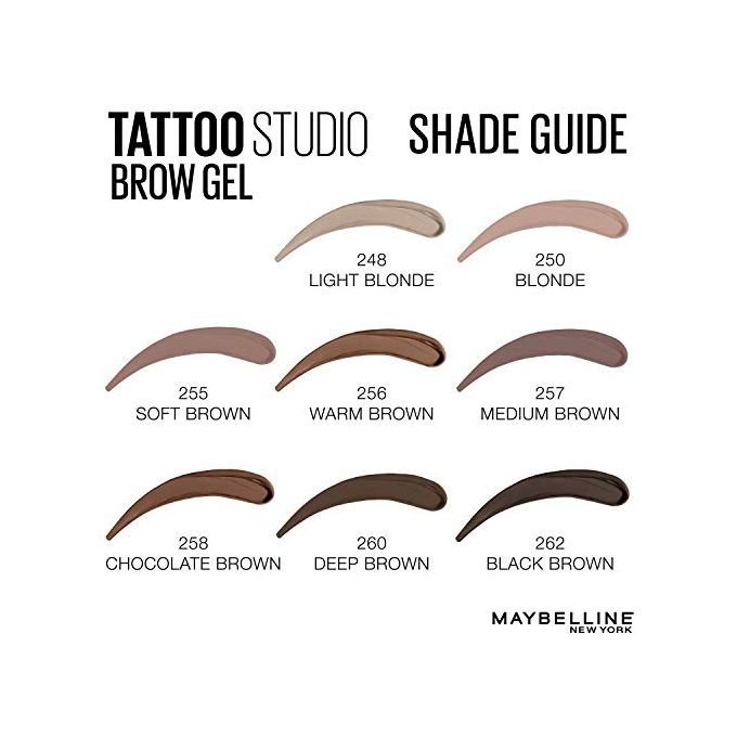 Maybelline Tattoo Studio Waterproof Eyebrow Gel - 248 — image 2