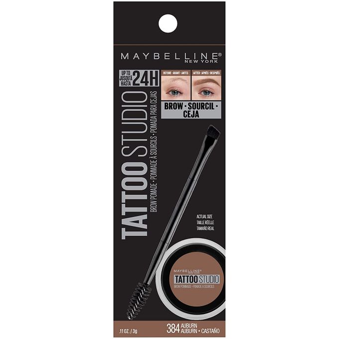 Maybelline New York Tattoo Studio Long-Lasting Eyebrow Corrector - 384 Auburn — image 5