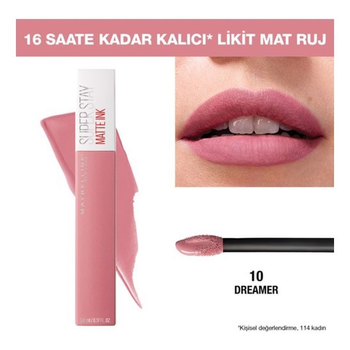 Maybelline SuperStay Matte Ink Lip Balm - 10 Dreamer — image 2