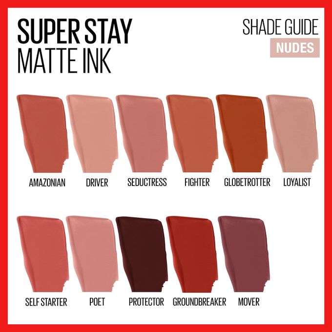 Maybelline Kashmiri Liquid SuperStay Matte Ink Lipstick - 50 Voyager — image 3
