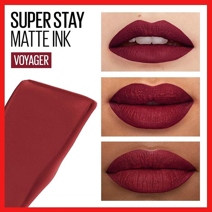 Maybelline Kashmiri Liquid SuperStay Matte Ink Lipstick - 50 Voyager — image 2