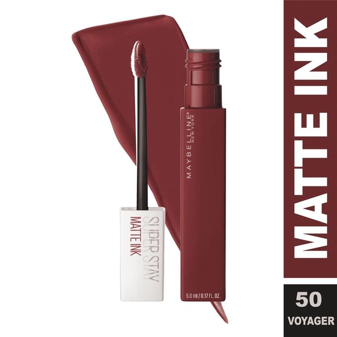 Maybelline Kashmiri Liquid SuperStay Matte Ink Lipstick - 50 Voyager