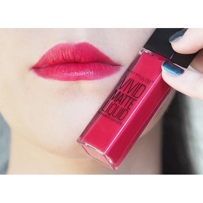 Maybelline New York Vivid Matte Liquid Lipstick - 30 Fuchsia Stack — image 2