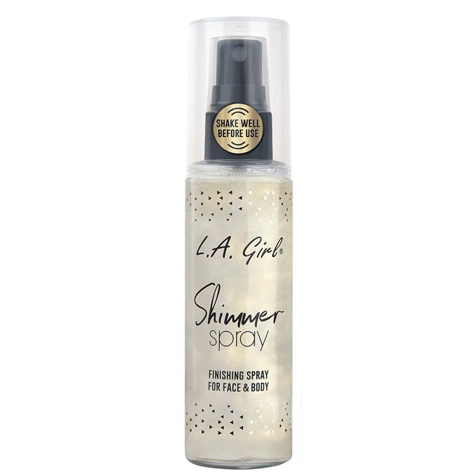Lay Girl Face and Body Highlighter Spray - Gold