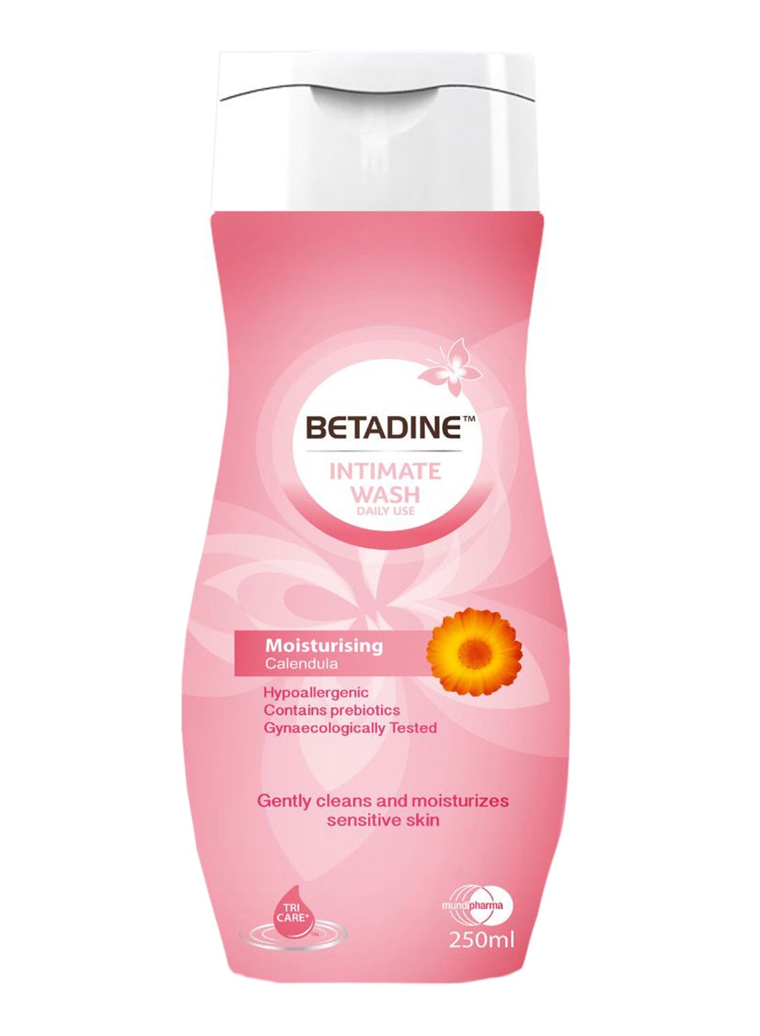 Betadine Intimate Cleanser for Sensitive Areas and Moisturizer - 250ml