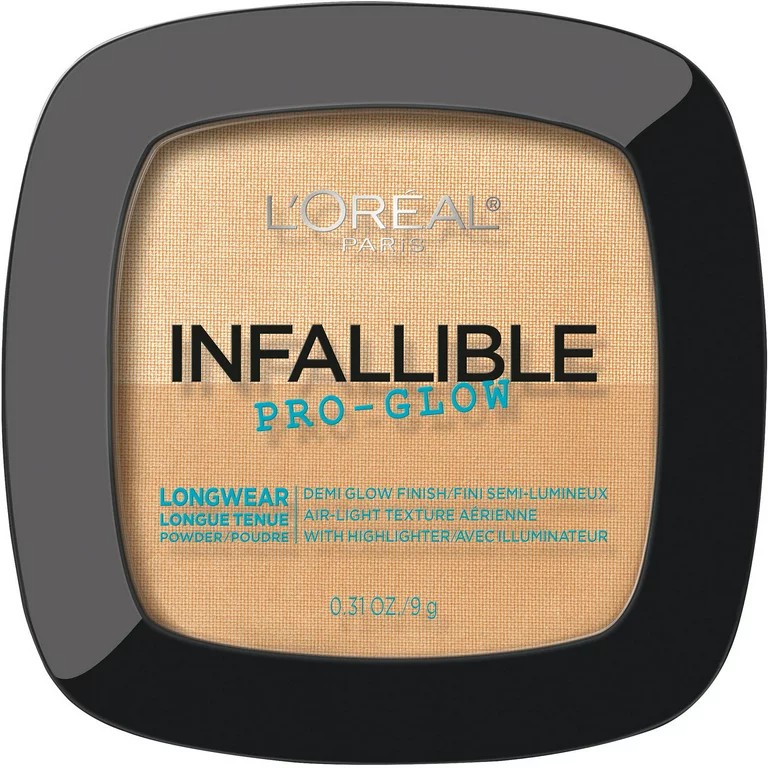 L'Oréal Paris Infallible Pro Glow Face Powder Long-Lasting - 25 Sand Beige