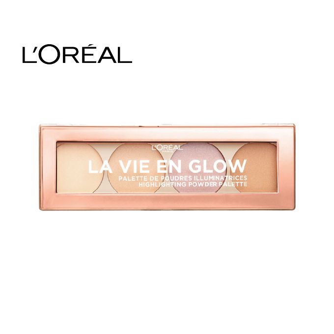 L'Oreal Paris La Vie En Glow Highlighter Palette - 01 Warm Glow — image 2