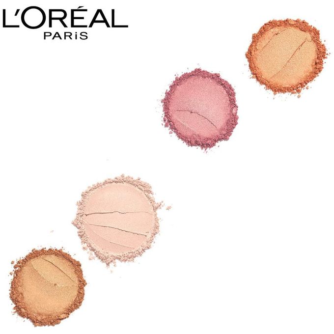 L'Oreal Paris La Vie En Glow Highlighter Palette - 01 Warm Glow — image 3