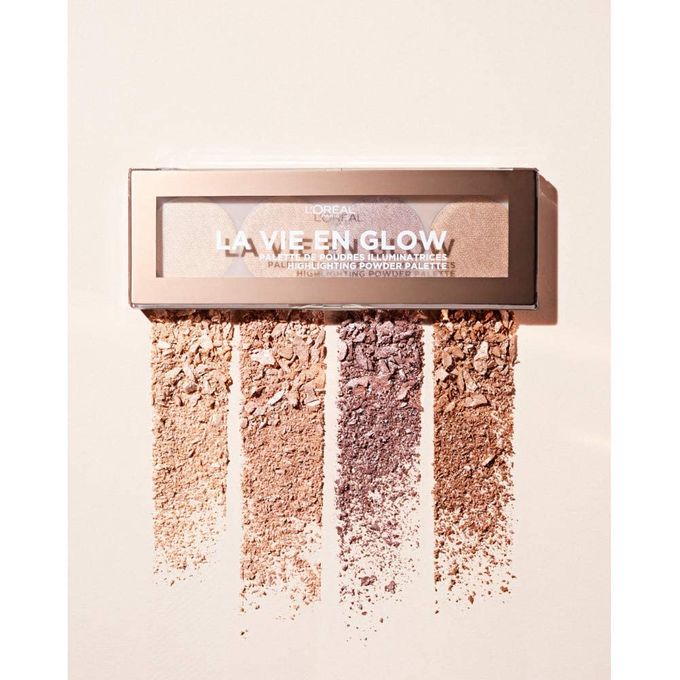 L'Oreal Paris La Vie En Glow Highlighter Palette - 01 Warm Glow