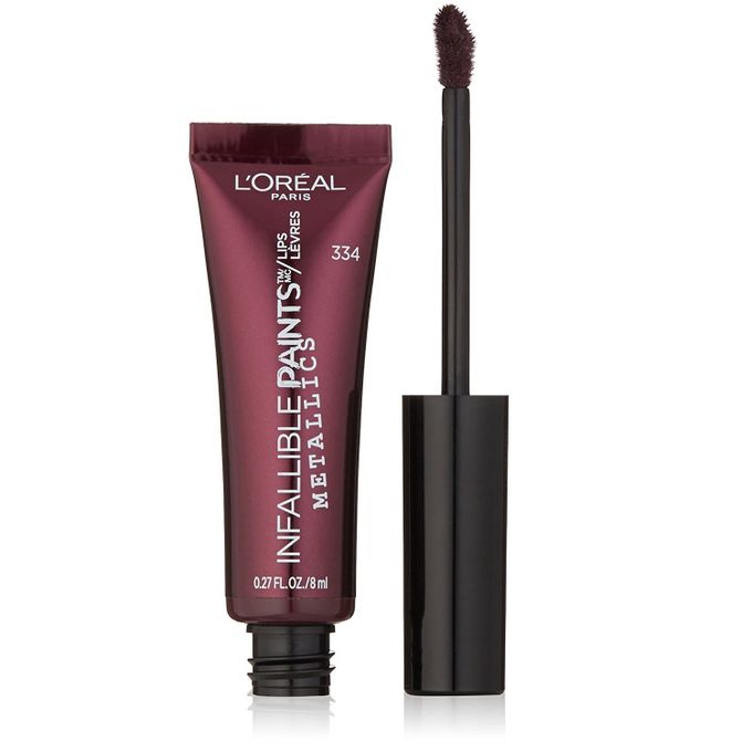 L'Oreal Paris Infallible Dark Glossy Lipstick - 334 Smoldering Eclipse