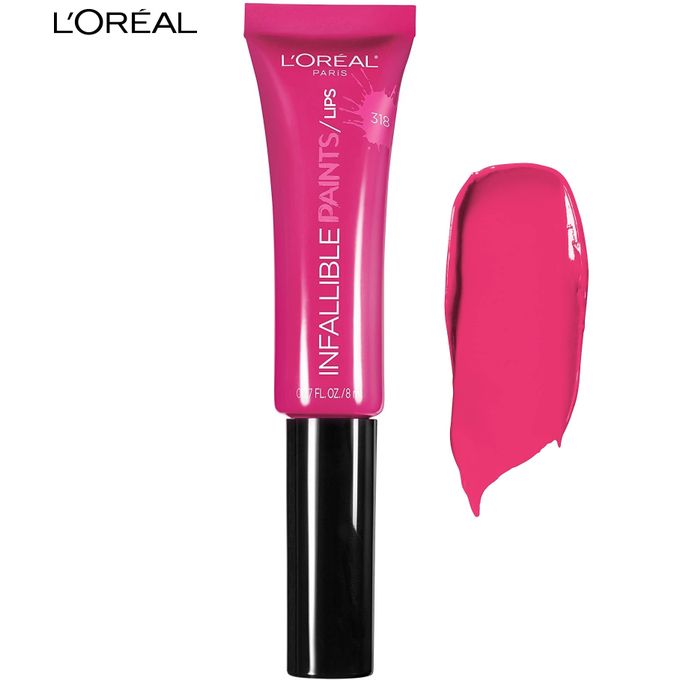L'Oreal Paris Infallible Fuchsia Lipstick - 318 Fearless Fuchsia