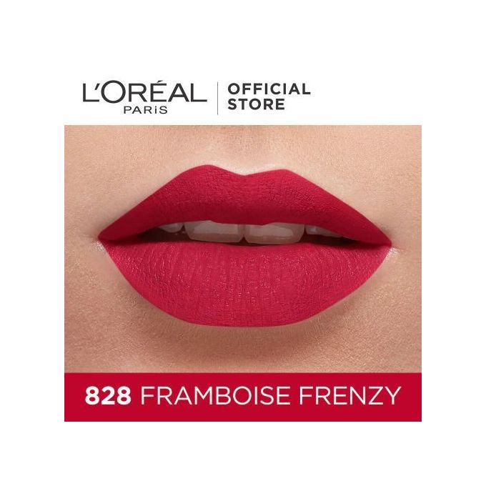 L'Oréal Paris Infallible Pro Matte Bold Red Lipstick - 828 Raspberry Frenzy — image 2