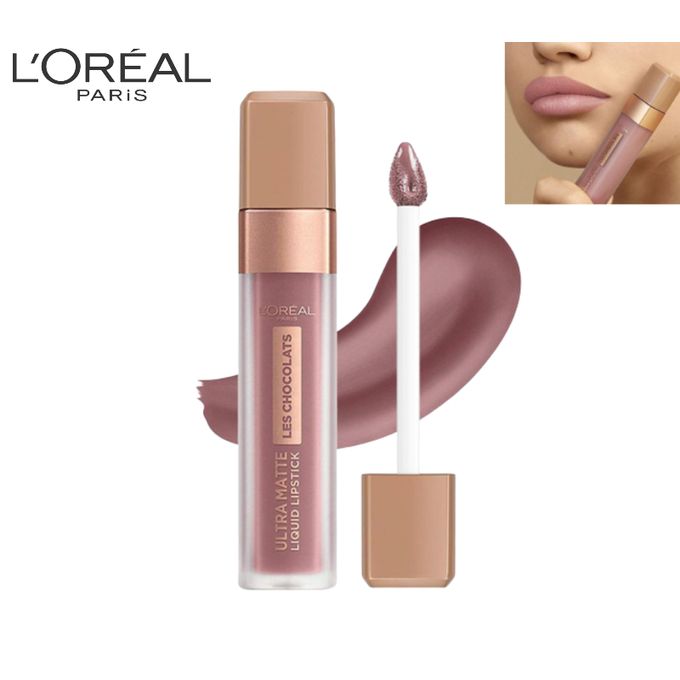 L'Oréal Paris Chocolates Ultra Matte Liquid Nude Lipstick - 842 Candy Man