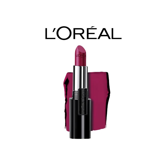 Dark Purple Lipstick L'Oréal Paris Infallible Le Rouge - 712 Everlasting Bloom
