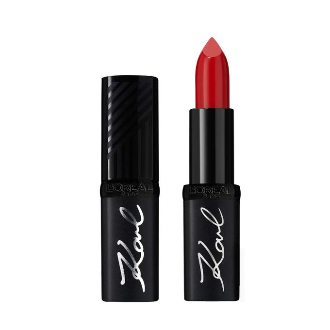 Fiery Red Lipstick L'Oréal Paris Karl Lagerfeld - Provocative