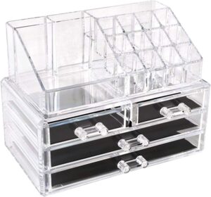 منظم مكياج اكليريك Best Makeup Organizer طريقة استخدام منظم مكياج اكليريك Best Makeup Organizer