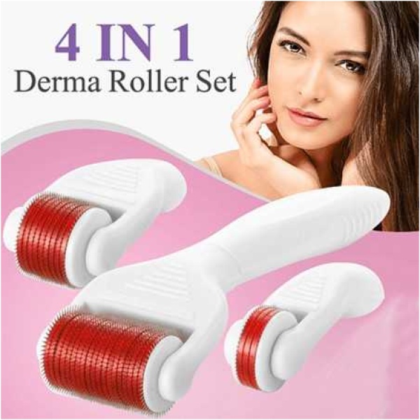 ⁦4 In 1 Derma Roller - ديرما رولر 4*1⁩ - الصورة ⁦1⁩