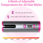 Sokany Wireless USB Auto Curler مكواة شعر لاسلكي