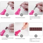 أدوات العناية بالأظافر Professional Portable Electric Nail Kit
