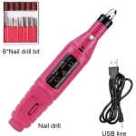 أدوات العناية بالأظافر Professional Portable Electric Nail Kit