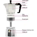 براد اسبريسو لصنع القهوة espresso maker