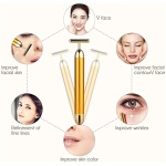 جهاز مساج للوجه energy beauty bar قلم مساج على شكل حرف T