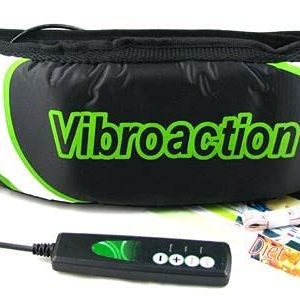 حزام التخسيس الكهربائي فيبرو شيب بالاهتزاز والحرارة Vibro Shape Vibroaction Slimming Massage Belt