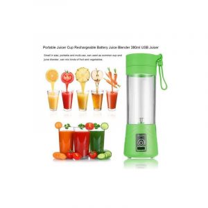 How to use a portable juice blender with rechargeable battery - 380 ml Portable and Rechargeable Battery Juice Blender