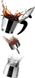 كنكة قهوة اسبريسو ٦ كوب Espresso Maker - 6 Cups طريقة استخدام كنكة قهوة اسبريسو ٦ كوب Espresso Maker - 6 Cups