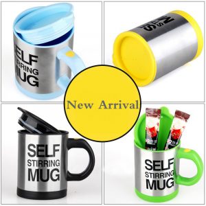 مج دوار تقليب ذاتي الإلكتروني Stainless Steel Electric Self Stirring Mug مميزات وعيوب مج دوار تقليب ذاتي الإلكتروني Stainless Steel Electric Self Stirring Mug
