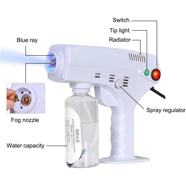 سعر مسدس بخار النانو Nano Steam Spray Hair Dyeing Dressing