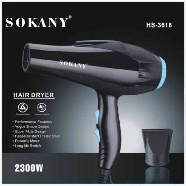 استشوار سوكاني 2300 وات Sokany Hs-3618