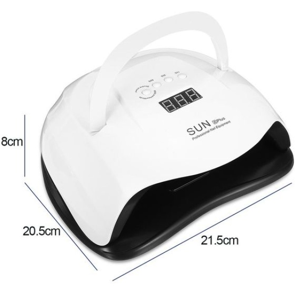 جهاز تجفيف طلاء الاظافر Sun Professional Uv Led Timer Nail Dryer - 126 W