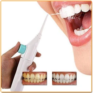 جهاز تنظيف الأسنان بالماء باور فلوس Portable Power Dental Floss Cleaner
