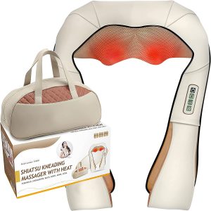 جهاز مساج للرقبه والكتف Neck And Shoulder Massager أشتري جهاز مساج للرقبه والكتف بالحرارة Neck And Shoulder Massager With Heat