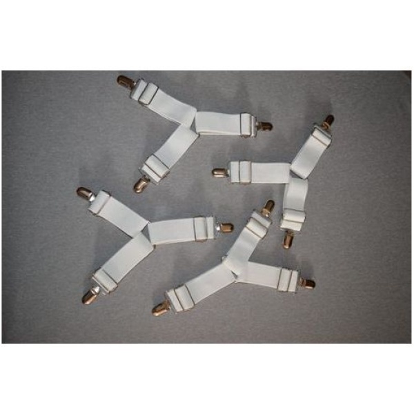 حزام فرد ملايات السرير 4 قطع Rofy Sheet Grippers