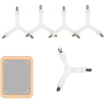 حزام فرد ملايات السرير 4 قطع Rofy Sheet Grippers