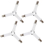 حزام فرد ملايات السرير 4 قطع Rofy Sheet Grippers