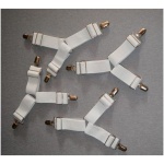 حزام فرد ملايات السرير 4 قطع Rofy Sheet Grippers