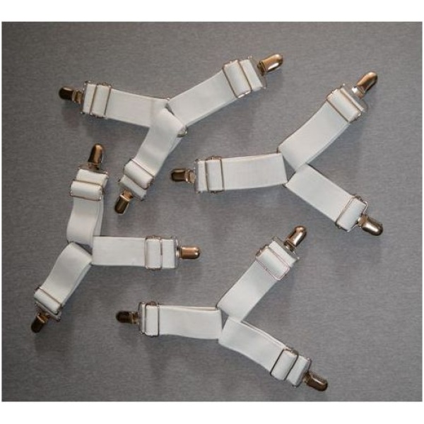 حزام فرد ملايات السرير 4 قطع Rofy Sheet Grippers