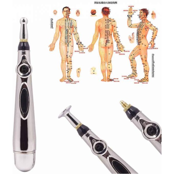 قلم المساج الطبي الكهربائي بنظام الوخز والنبضات Massage Pen