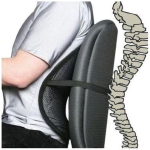 مسند ظهر للسيارة والمكتب لآلام الظهر - Car &Amp; Office Chair Seat Cushion مسند ظهر للسيارة