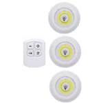 مصابيح LED مع جهاز تحكم LED Light With Remote Control Set Of 3