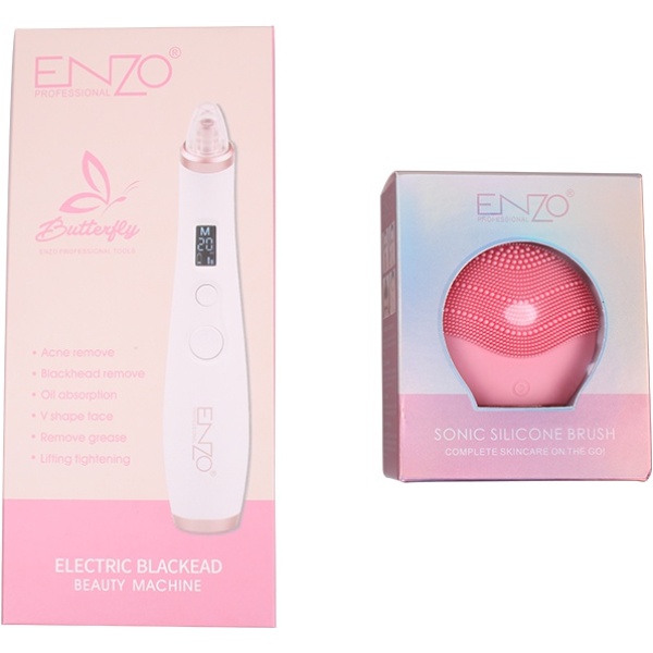 2 في 1 جهاز إزالة الرؤوس السوداء وشفط ونزع الدهون من البشرة والوجه Enzo Blackhead Removal Machine En-215