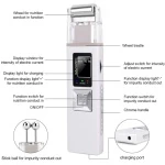 وصف جهاز شد الوجه المنزلي بتقنية الجلفانيك ايون Galvanic Microcurrent Skin Firming Whiting Anti-aging Liftingr
