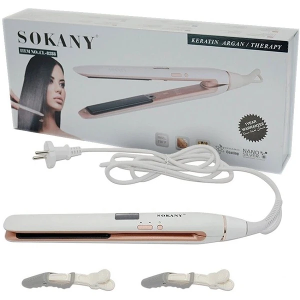 مكواة فرد الشعر سوكاني Sokany Cl-8288