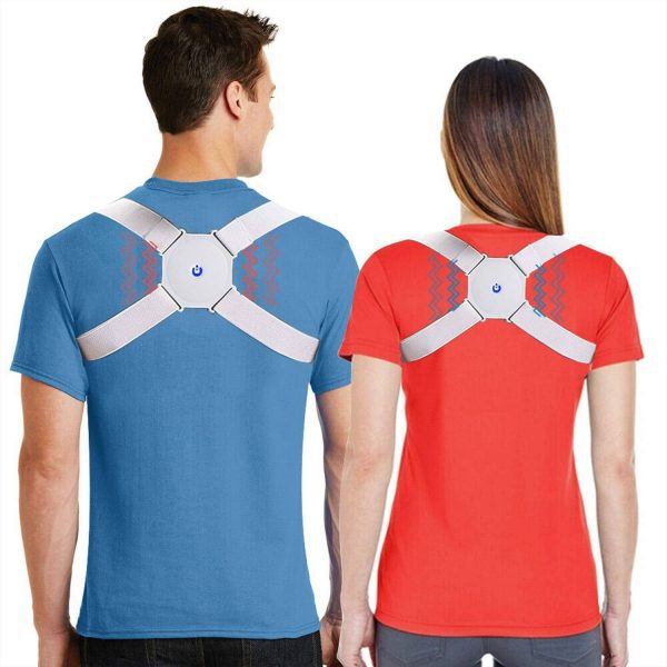 مشد ظهر واكتاف ذكي الكتروني مع سنسور للتنبيه عند انحناء الظهر Smart Posture Corrector Brace