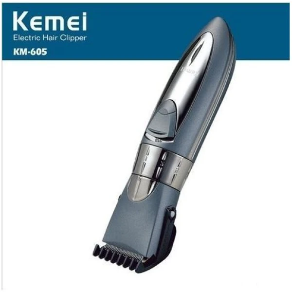 Kemei Km-605 Waterproof Electric Hair Clipper