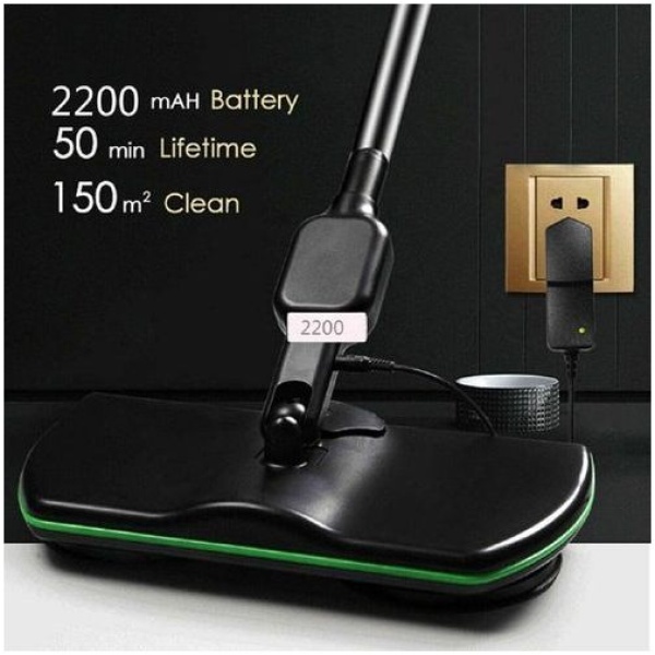 Super Maid Smcpf Clean And Polish Floors Mop - Black