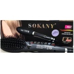 Sokany فرشاة الشعر الكهربائية درجة حرارة 750 - اسود